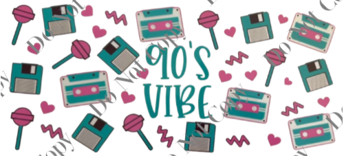 16oz UV Wrap - 90's Vibe