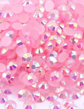 AB Rhinestones Light Pink -  Mixed bag Size